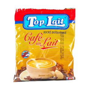 Lot de 10 sachets de café au lait top lait-40g