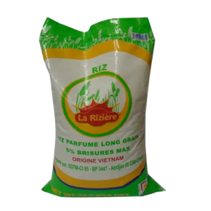 Riz long grain parfumé Riziere- 22,5Kg